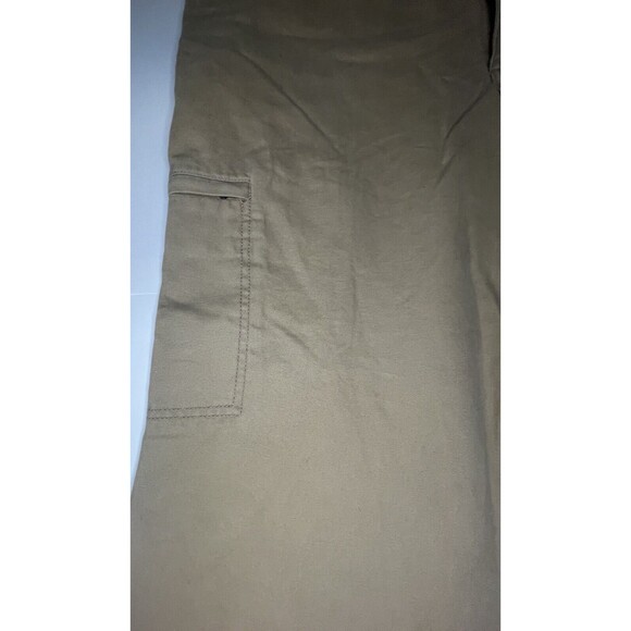 Dockers Side Zip Khaki Chino Flat Front Relaxed Fit 42x30 NWT MSRP $50 - Picture 9 of 9
